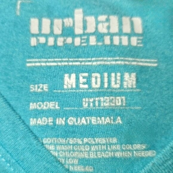 Urban Pipeline Blue Short Sleeve Shirt Sz M - Picture 2 of 2